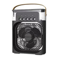 Portable Fan Air Conditioners USB Electric Fan Air Cooler LED Night Light Water Mist Fun 3 in 1 Air Humidifier for Home