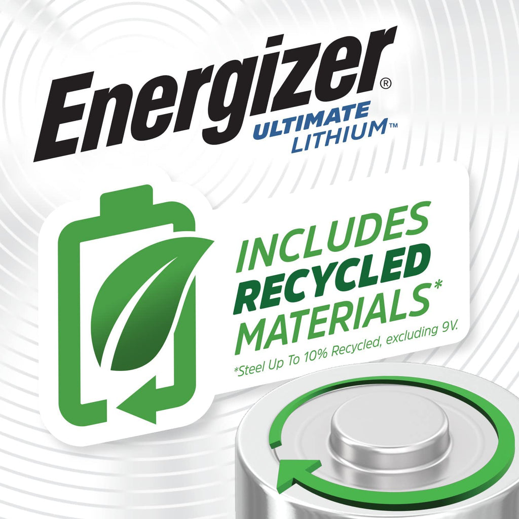 AA Lithium Batteries, World'S Longest Lasting Double a Battery, Ultimate Lithium (8 Battery Count)