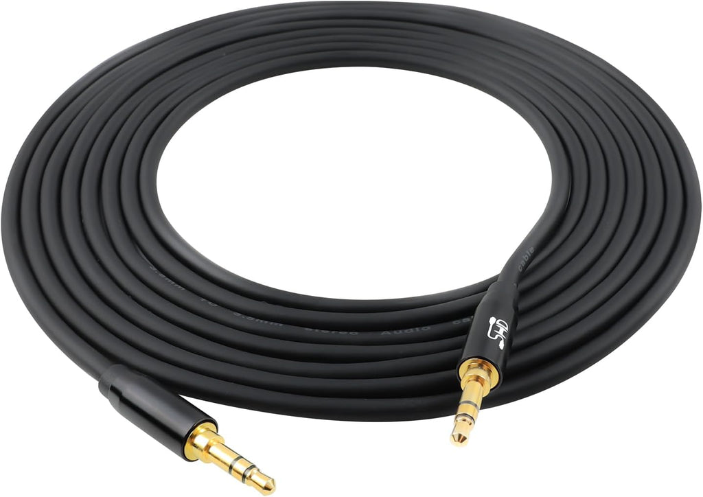 Aux Cable, 3.5Mm Audio Cable Aux for Car Auxiliary Audio Stereo Cable 3.5Mm Cord Premium Sound Dual Shielded with Gold Plated Connectors-3Feet